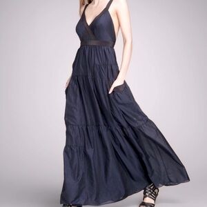 Marc by Marc Jacobs Silk Tiered Rex Maxi Dress